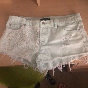 Forever 21 Jean Shorts